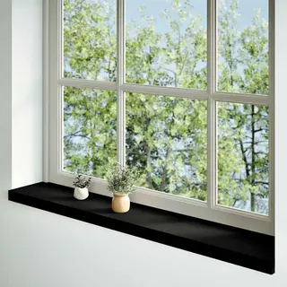 Vidaxl - Fensterbänke 2 Stk. Dunkelbraun 160x20x2 Cm Massivholz Eiche