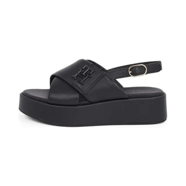 Tommy Hilfiger Sandalen Th Logo Hw Padded Le thumbnail