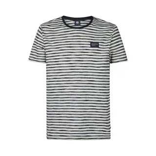 Petrol Industries Shirt 'Oceanbreezeview' Marine / Wit