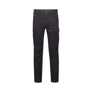 Petrol Industries Herren Cargohose Slim Fit - Lange Hose Mit Funktionale Taschen - Herrenbekleidung - Schwarz - W28L32