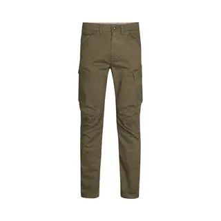 Petrol Industries Herren Cargohose Slim Fit - Lange Hose Mit Funktionale Taschen - Herrenbekleidung - Grün - W28L34