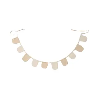 Little Dutch Pure Slinger Met Vlaggetjes - Soft Beige