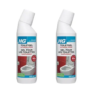 Hg Toiletgel Extra Sterk 2-pack Met Kd Spons