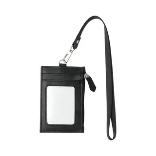 Travel Cords - Keycord Met Pashouder Zwart - Multifunctioneel - Stevig Canvas