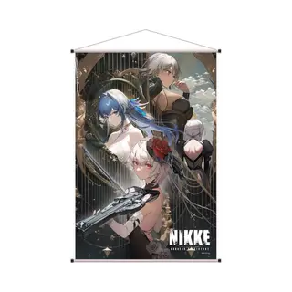 Sakami Merchandise Goddess Of Victory, Nikke Wallscroll Sugar, Helm, Julia & Modernia 60 X 90 Cm Poster & Wallscrolls