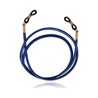 Lgt Jwls Lgt Jewels Donkerblauw Pu Leren Koord Voor Zonnebril Of Leesbril