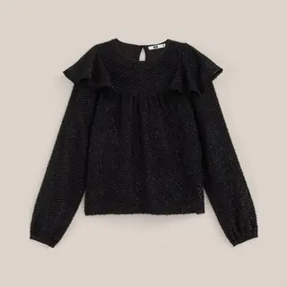 We Fashion Meisjes Blouse Met Structuur
