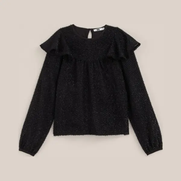 We Fashion Meisjes Blouse Met Structuur thumbnail