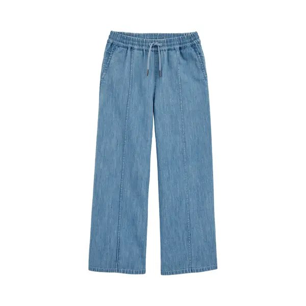 We Fashion Meisjes Denim Straight Fit Broek thumbnail