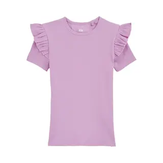 We Fashion Meisjes T-shirt Met Ruches