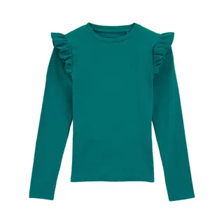 We Fashion Meisjes Geribd T-shirt