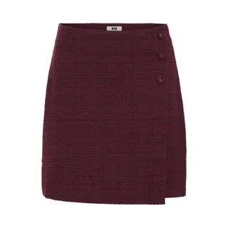 We Fashion Rok Aubergine