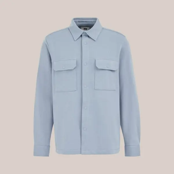 We Fashion Heren Regular Fit Overshirt thumbnail