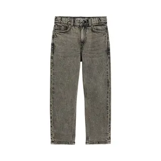 We Fashion Jeans Grijs Gemêleerd