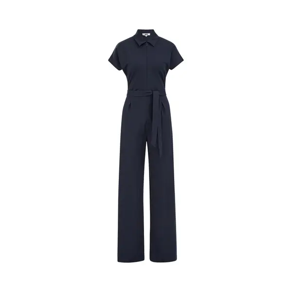 We Fashion Jumpsuit Donkerblauw thumbnail