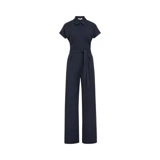 We Fashion Jumpsuit Donkerblauw