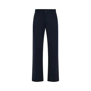 We Fashion Heren Regular Fit Broek Met Elastieke Broekband