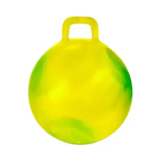 Toi-Toys Skippybal Marble - Geel/groen - D45 Cm - Buitenspeelgoed Voor Kinderen