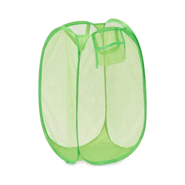 Kipit Wasmand Flexibel/opvouwbaar - Groen - Kunststof - 33 X 33 X 58 Cm - 60 Liter thumbnail