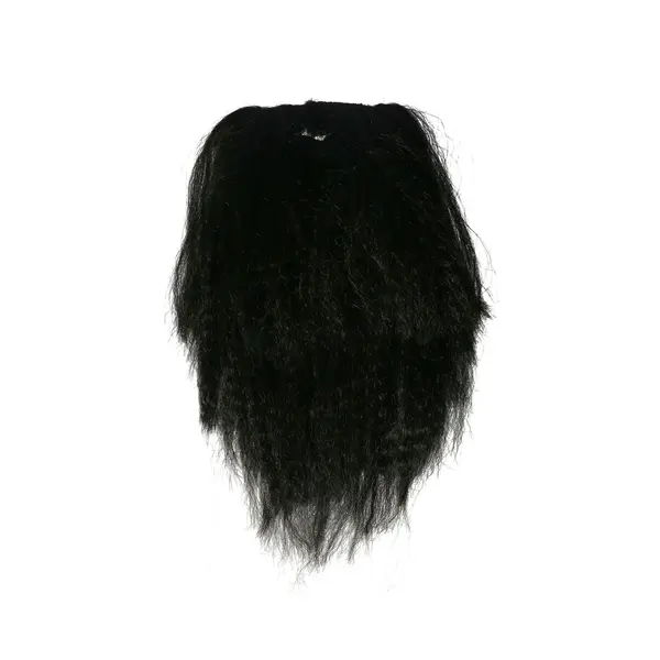 Faram Party Faram Carnaval/verkleed Accessoires Baard - Lang - Golvend - Zwart - Aan Elastiek - Kabouter/oude Man thumbnail