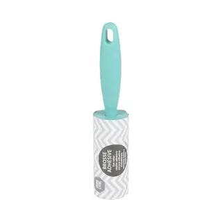 Urban Living Kledingroller - 21 Cm - Blauw - Pluisverwijderaar - 6 Extra Rollen - Kleefroller