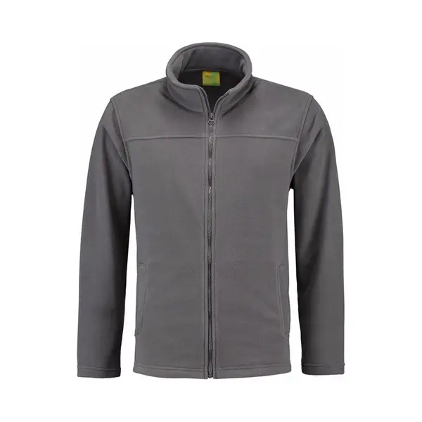 Lemon & Soda Fleece Vest Met Rits Norway - Donkergrijs - Voor Volwassenen/heren - Winter Trui L thumbnail