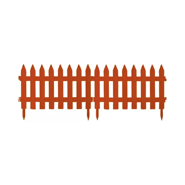 Prosperplast Tuinhekjes - 21x Stuks - Kunststof - 960 Cm - Terra - Borderrand - Tuinafscheiding thumbnail