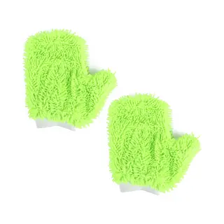 Benson Schoonmaakhandschoen Rasta - 2x - Microvezel - Voor Droog En Nat Gebruik