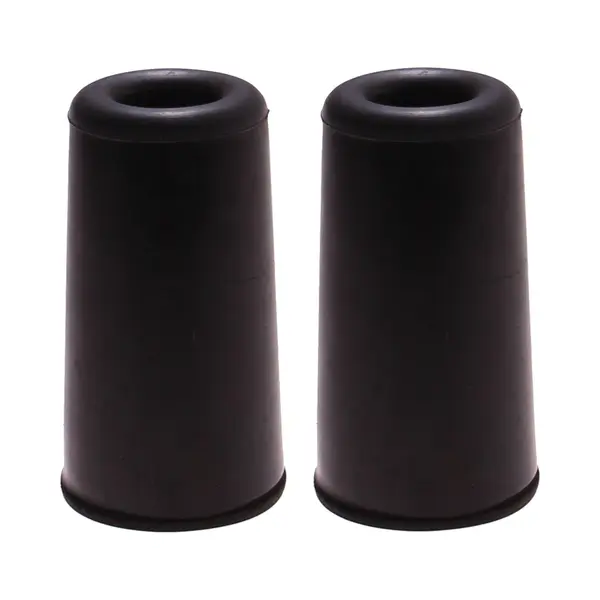 Benson Deurbuffers / Deurstoppers Rubbers - 2x - Zwart - 75 X 40 Mm - Met Schroefbevestiging thumbnail