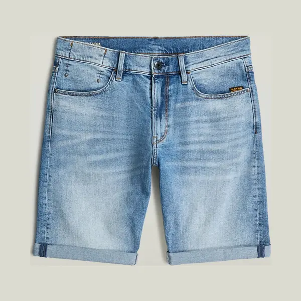 G-Star For Man. D24430-E205-8436 Shorts Mosa Blue (31), Casual, Cotton, Denim thumbnail