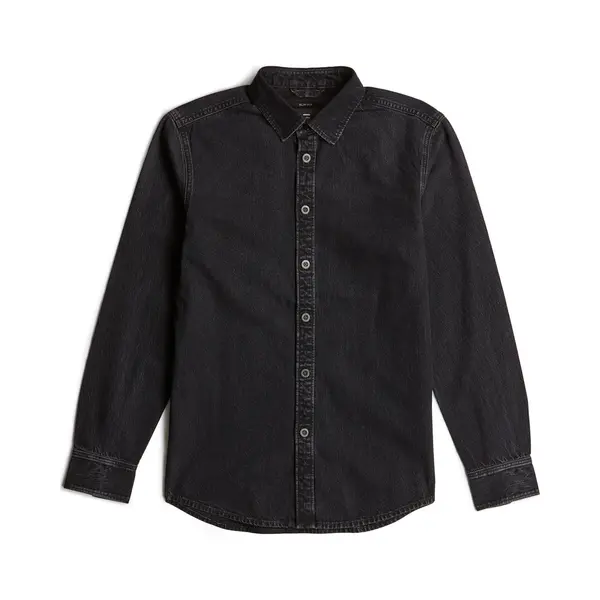 G-Star For Man. D27681-D942-H497 Clean Slim Shirt Black (Xl), Casual, Cotton, Long Sleeve thumbnail