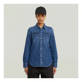 G-Star Slim Western Shirt Ls Wmn