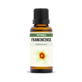 Puturals Frankincense Olie 100% Biologisch - 30ml - Puur En Vegan - Frankincense Etherische Olie Voor Huid, Haar En Aromatherapie
