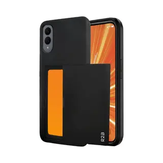 R2B Hoesje Geschikt Voor Samsung Galaxy S25 Edge Met Pasjeshouder - 3 Pasjes - Screenprotector - Telefoonhoesjes - Gsm Hoesje - Phone Case - Model