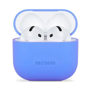 Decoded Silicone Aircase - Silikonhülle Für AirPods (Hoofdtelefoon Hoes), Hoofdtelefoon Tassen + Beschermende Covers, Blauw