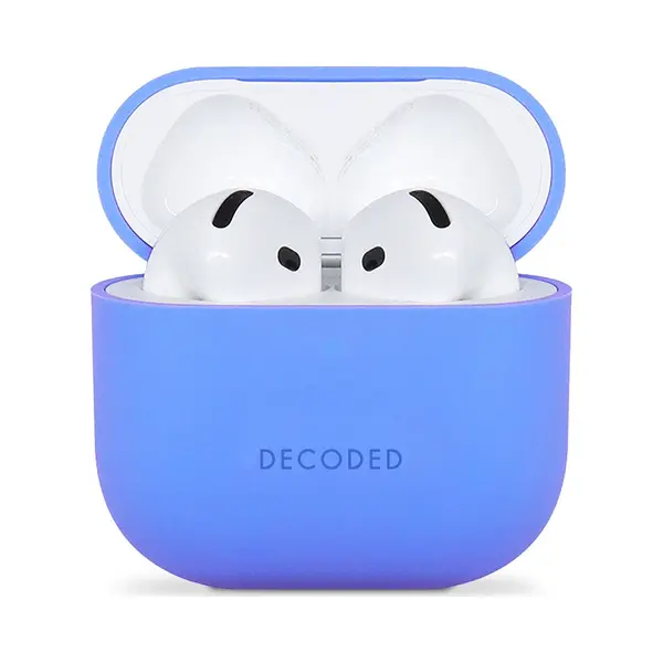 Decoded Silicone Aircase - Silikonhülle Für AirPods (Hoofdtelefoon Hoes), Hoofdtelefoon Tassen + Beschermende Covers, Blauw thumbnail