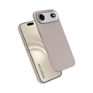 Decoded Lederhülle Für IPhone 17 Air, Premium Ecco Leder, MagSafe Kompatibel, Vollständiger Kameraschutz, Metalltasten, Stoßfest, Kratzfest, Glas