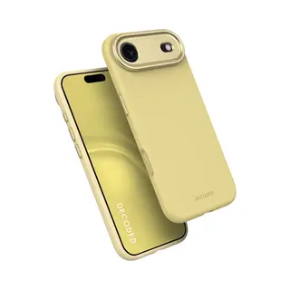 Decoded Silikonhülle Für IPhone 17 Air, Premium Soft-Touch, Antibakterielle Beschichtung, MagSafe Kompatibel, Fallschutz, Kratzfest, Metallknöpfe,