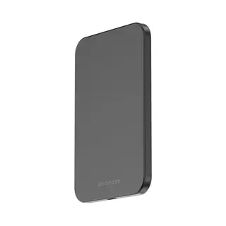 Decoded Nano Mag Powerbank - 3.000 MAh - Geschikt Voor MagSafe - 7.5W Draadloos Opladen - Inclusief Usb-C Kabel - Zwart