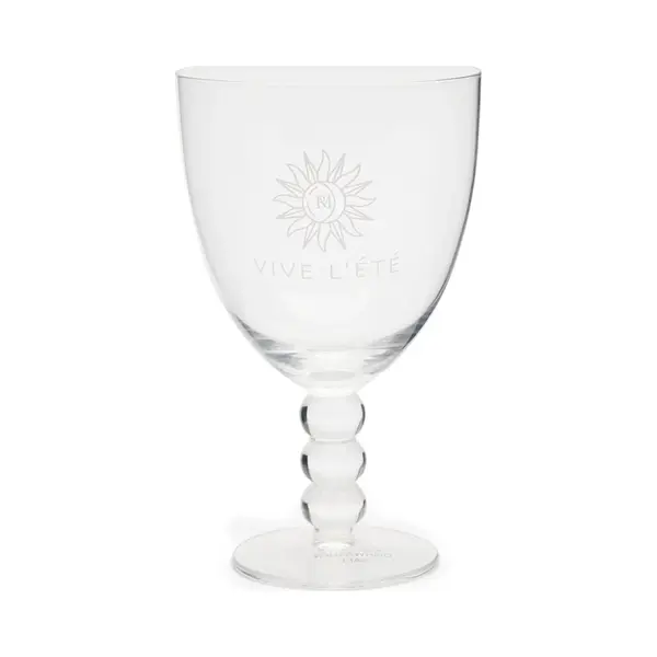 Riviera Maison Wijnglas Met Tekst Transparant - Vive L'ete Wittewijnglas - Glas - 390ml thumbnail