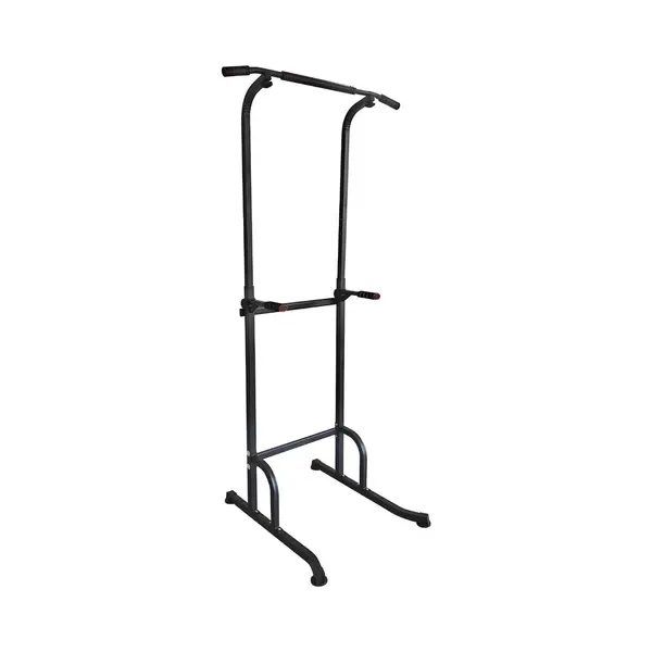 Fitby Pull Up Station - Krachtstation - Pull Up Bar - Dip Station - Optrekstang - Home Gym - Fitness - Hoogte Verstelbaar - Zwart thumbnail