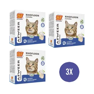Combideal Biofood - Bf Petfood Kattensnoepjes Bij Vlo - Naturel - 3x100 Stuks