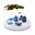 Bruin/Blauw