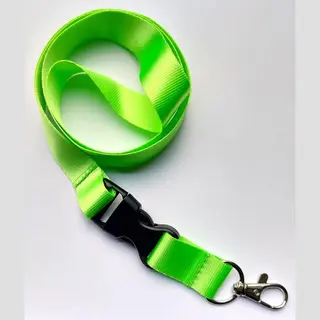 Ecorare® - Sleutelkoord - Kliksluiting - Lanyard - Keycord - Lichtgroen - 50 Cm