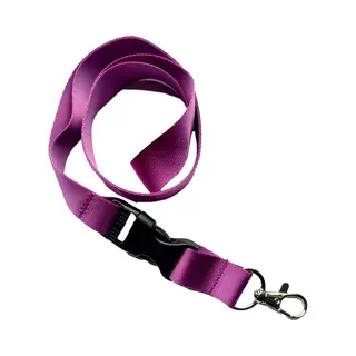 Ecorare® Ecorare - Keycord - Paars - Handige Kliksluiting - Zacht Nylon Sleutelkoord - 50 Cm