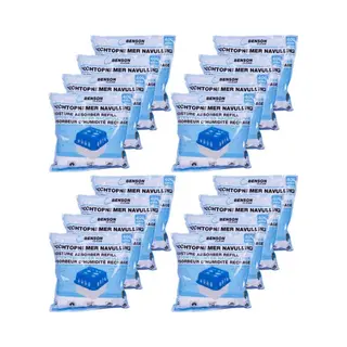 Benson Vochtopnemer Navulling - 400 Gram - 16 Stuks - Beschermt Tegen Schimmel En Geurtjes