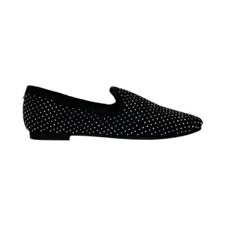 La Strada Loafer Zwart Met Steentjes Dames - Maat 37