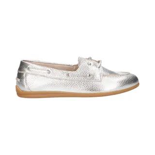 La Strada Leren Mocassin – Zilver Metallic Dames - Maat 39