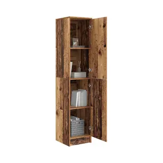 Highboard Altholz 35 X 39 X 168 Cm Holzwerkstoff Vidaxl
