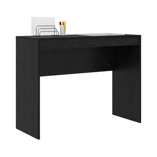 Vidaxl - Schreibtisch Schwarze Eiche 100 X 40 X 76 Cm Holzwerkstoff
